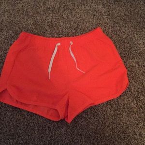 Neon Orange shorts